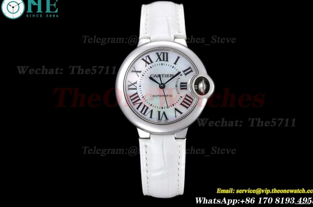NH05 SS Dial Cartier Ballon 33mm Bleu GDF Mop De LE 0321